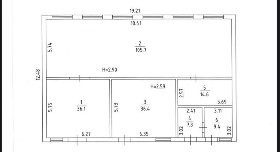 Оренда приміщення під склад Мерефа, центр