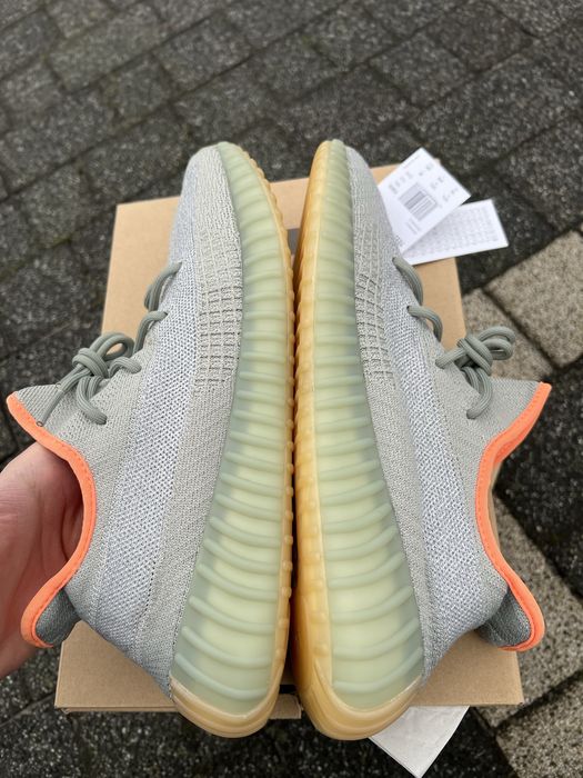 Adidas Yeezy Boost 350 V2 Desert Sage sneakersy niskie szare 48