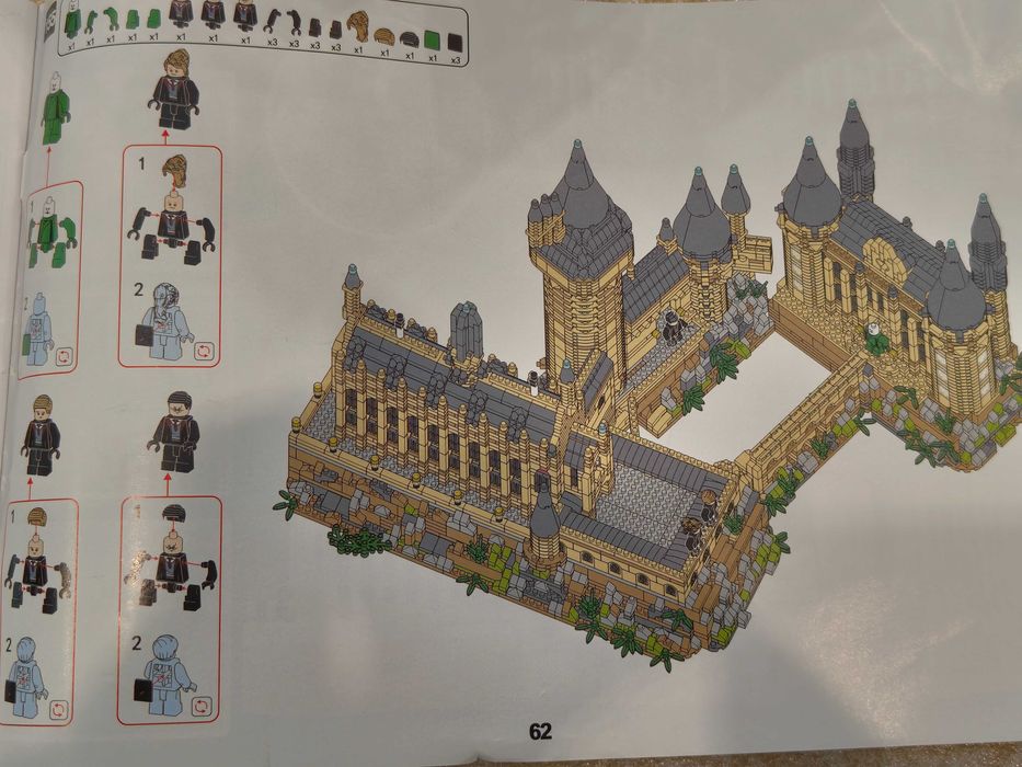 Legos Castelo Hogwarts Harry Potter – Blocos de Montar (Novo)