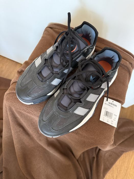 Sneakersy Adidas niteball 40 2/3 41 czarne