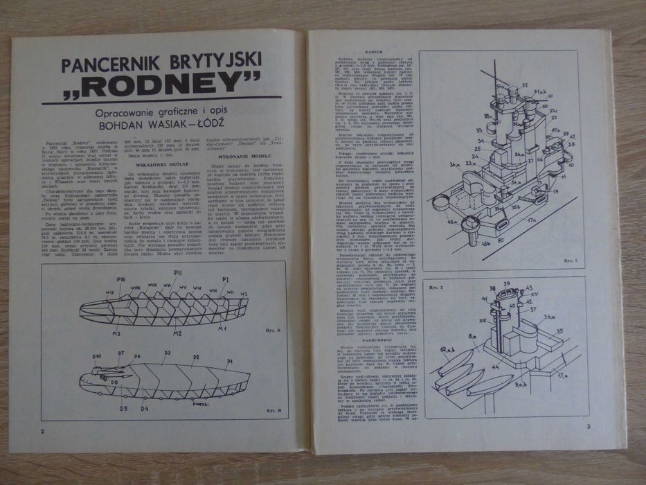 Mały Modelarz 10-11/91 HMS "Rodney"