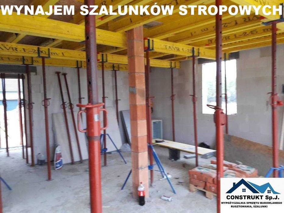 Stemple Podpory Sztyce Szalunki Rusztownie