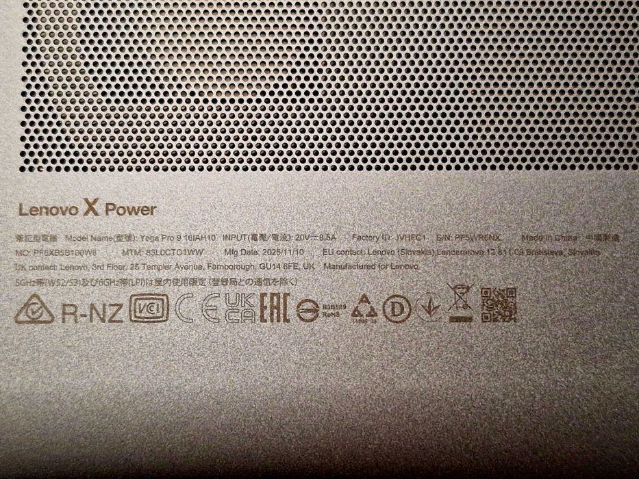 LENOVO Yoga Pro 9i Gen 10 Aura Edition 2025