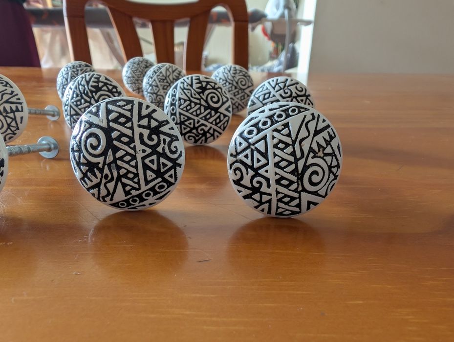 Puxadores de cómoda (conjunto de 12)