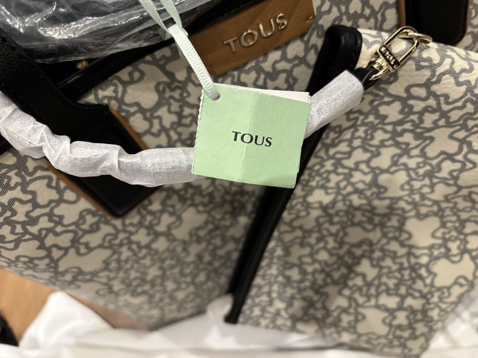 Tous Kaos Mini - torebka Campazo XL beżowa- NOWA ORYGINAŁ! METKI FOLIA