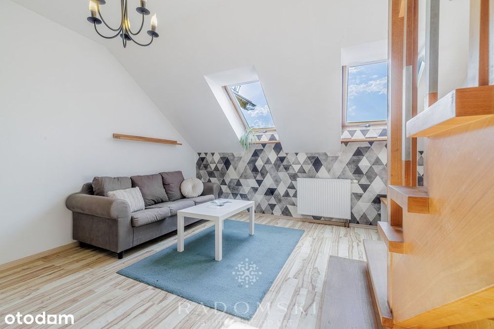 Dwupoziomowe mieszk.| 3-pok. 78m²| Korczak