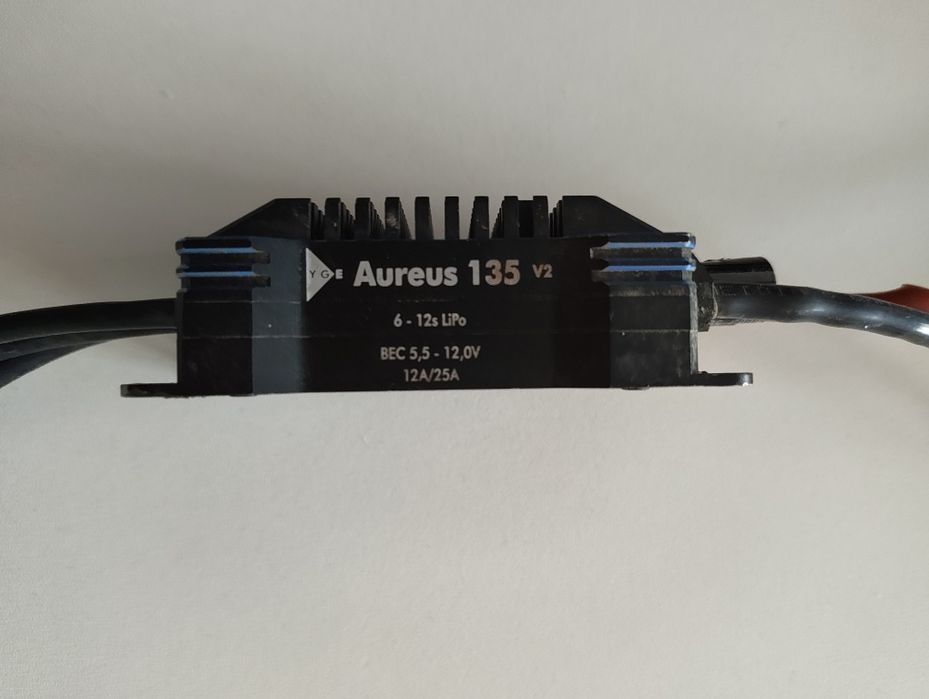 YGE Aureus 135 V2 HV 6-12S ESC