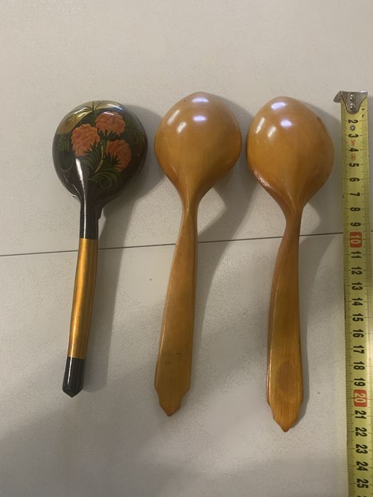 Ложка деревʼяна з малюнком