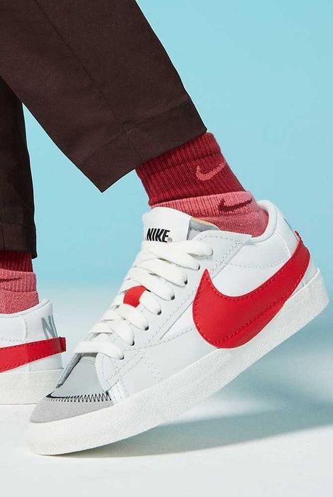 Оригінал ! Кросівки Nike BLAZER LOW 77 JUMBO DQ8769-100 US 11.5