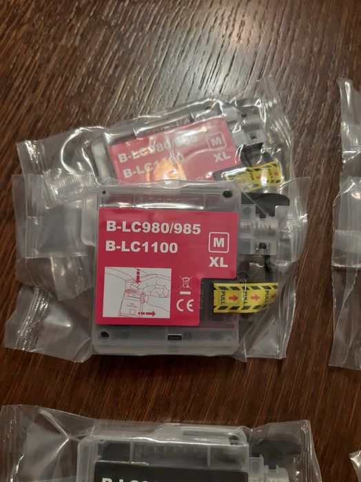 Zestaw tuszy kolorowych B-LC 980/985