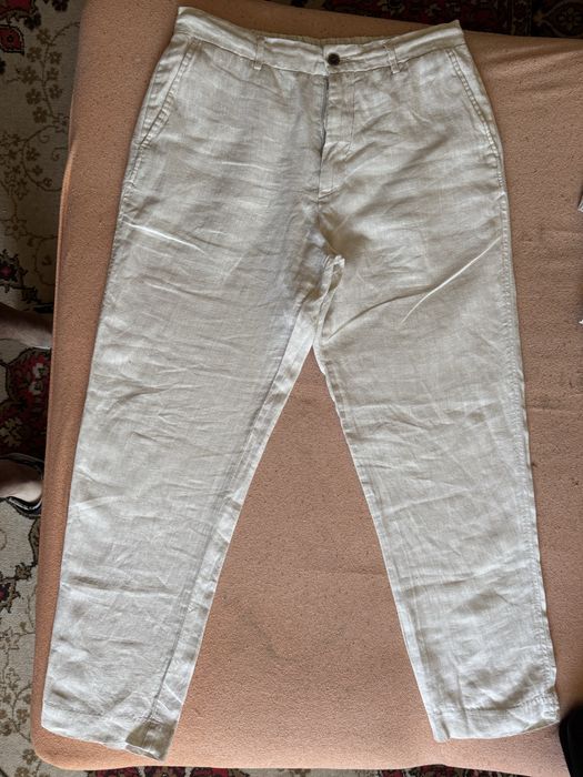 Лляні штани zara