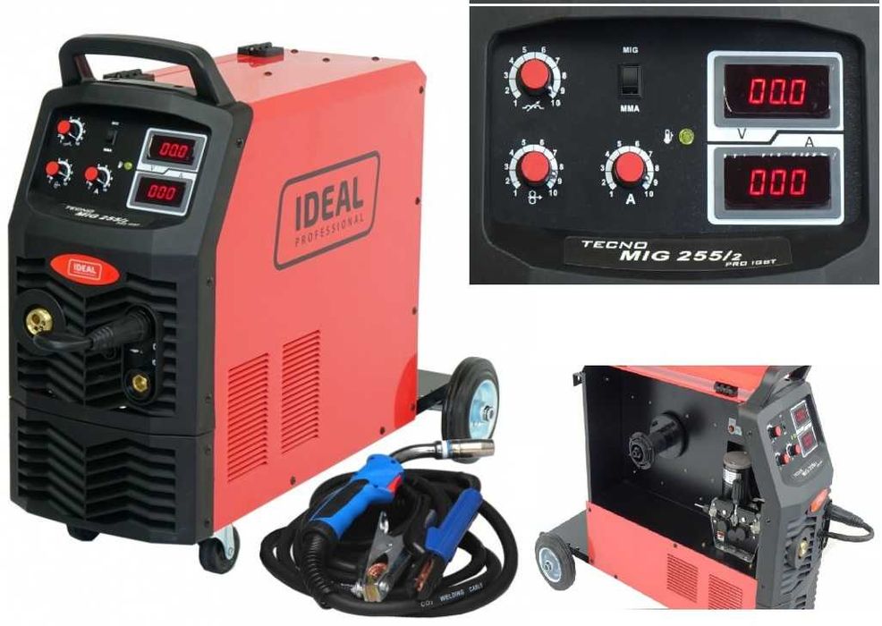 Półautomat spawalniczy IDEAL TECNO MIG 255/2  SPAWARKA MIGOMAT