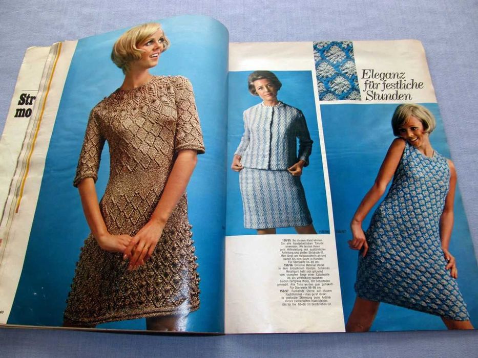 Burda Strickmoden Handarbeiten 1968 Vintage