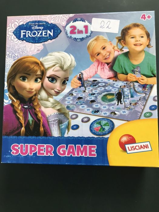 Gra 2 in1, Disney Frozen, Kraina Lodu, Lisciani