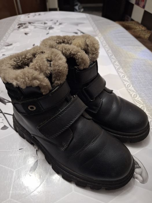 Сапоги зимние  на мальчика