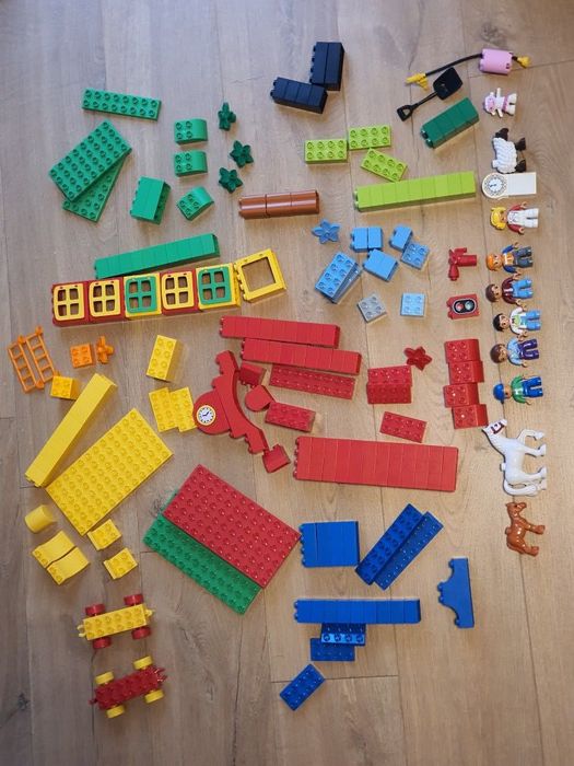 Duży zestaw klocków Lego Duplo Mix