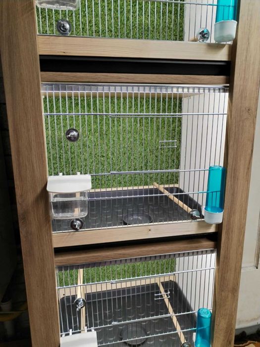 Regał dla ptaków egzotycznych