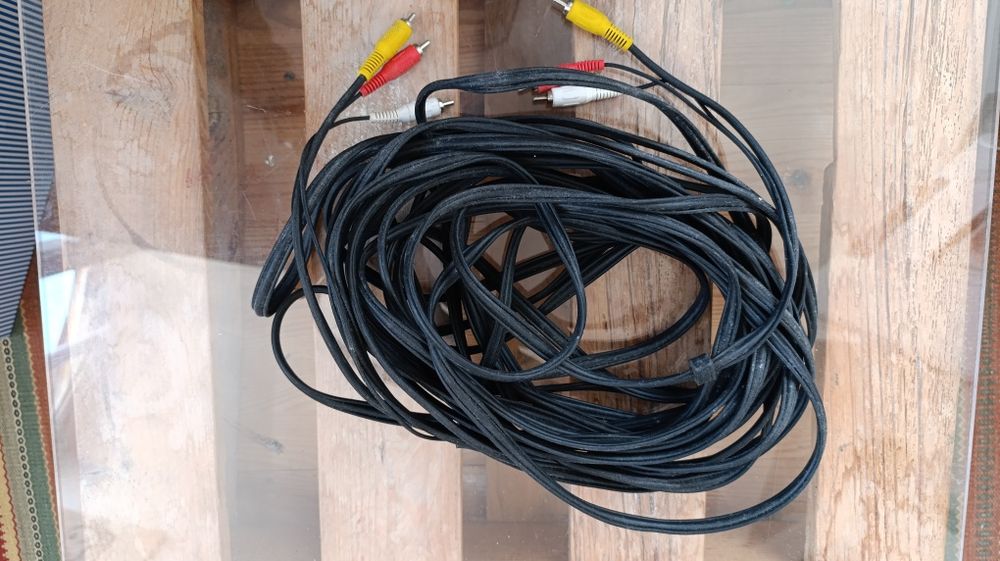 Cabo RCA audio/vídeo 5m metros