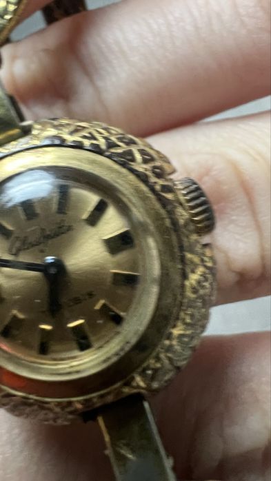 Zegarek damski GUB Glashutte lata 70-te produkcja NRD