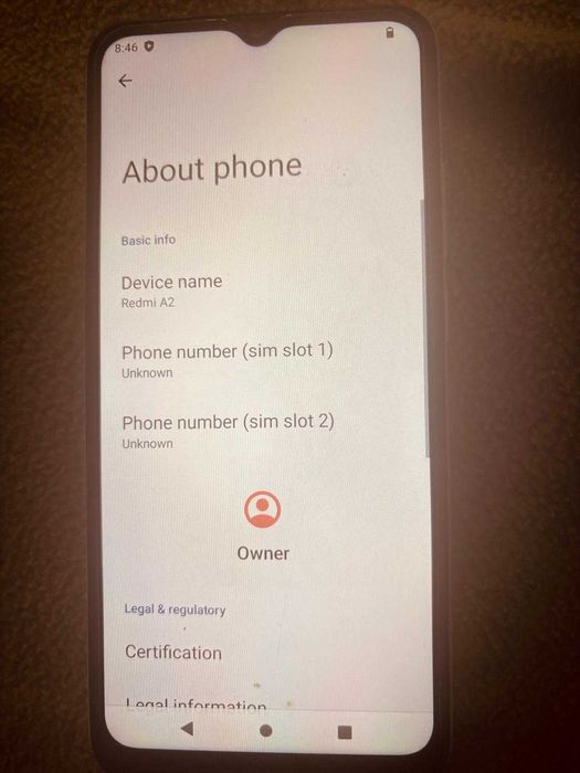Telemóvel Redmi A2