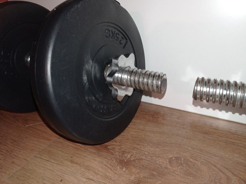 Ciężarki do ćwiczeń i handle
