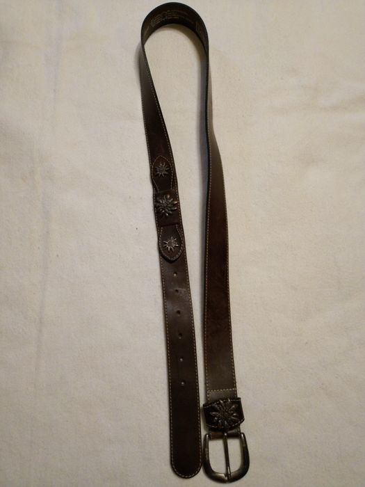 Pasek skórzany myśliwski