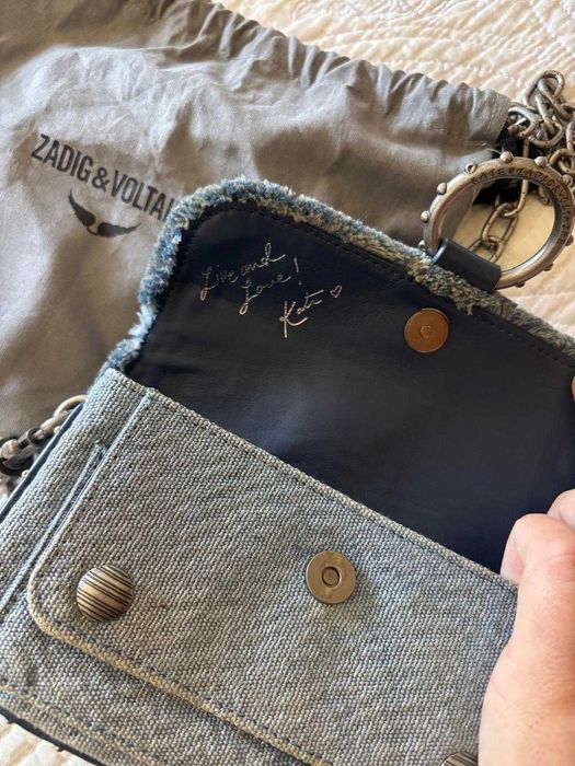Mala Zadig & Voltaire Kate Wallet Ganga - Original