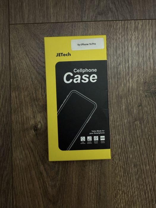 JETech Etui dla iPhone 16 Pro 6,3 Cala, Nieżółknące