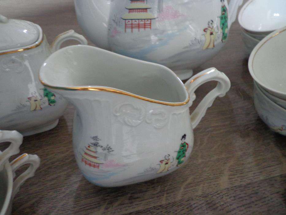 Serviço de chá Vista Alegre 1971.1980