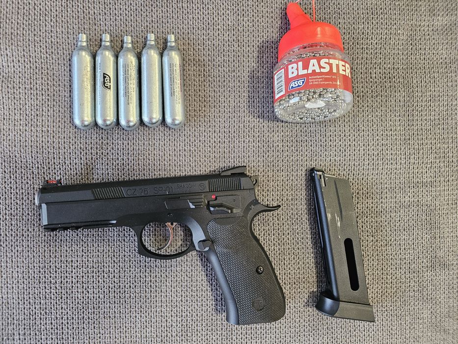 Pistola CO2 ASG Full metal CZ Shadow 01