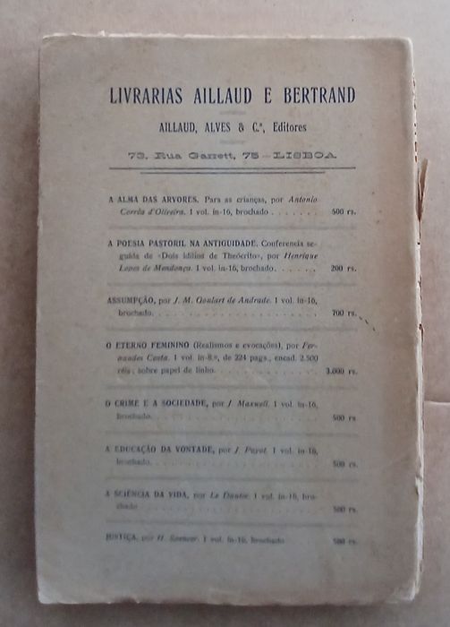 Livro João de Barros Anciedade