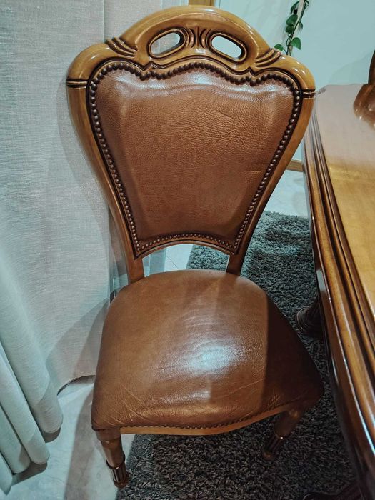 Mobila de sala de jantar completa em cerejeira Grande oportunidade