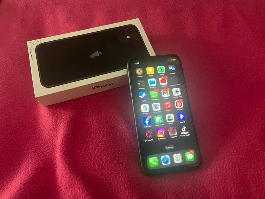 iPhone 11 – Preto – 128GB – Caixa Original