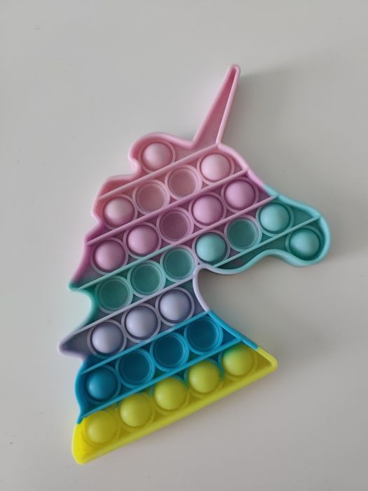 Jednorożec Unicorn - ZESTAW maskotka popit gra zręcznościowa