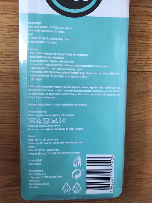 Chłodząca obroża dla psa M średnia