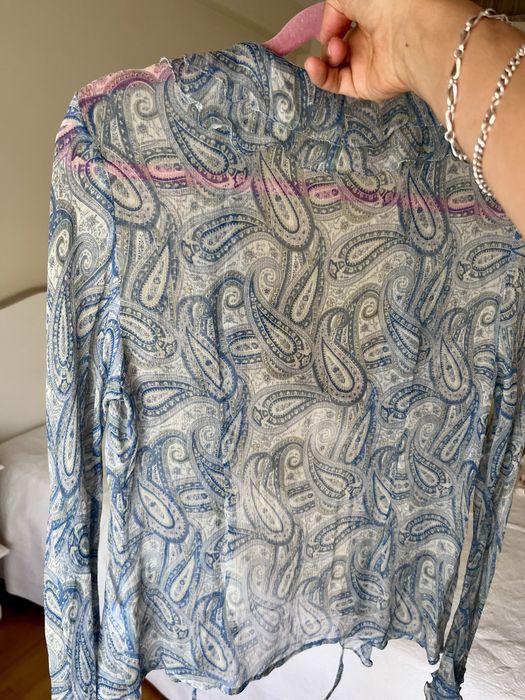 Blusa azul René Derhy