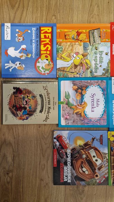 Zestaw bajek dla dzieci Disney, Reksio, Smerfy i inne