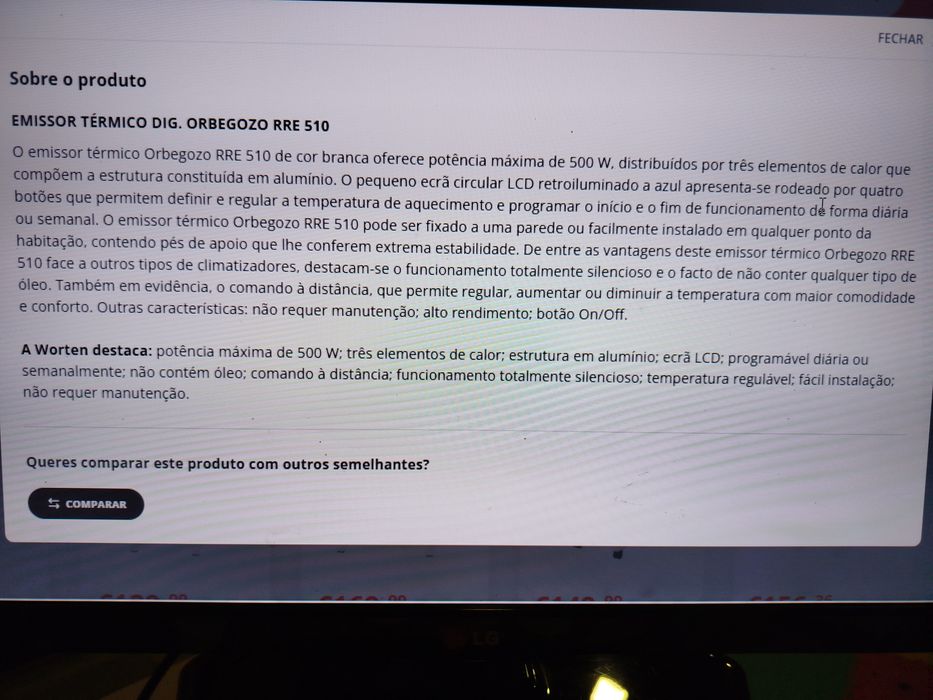 Emissor térmico Orbegozo