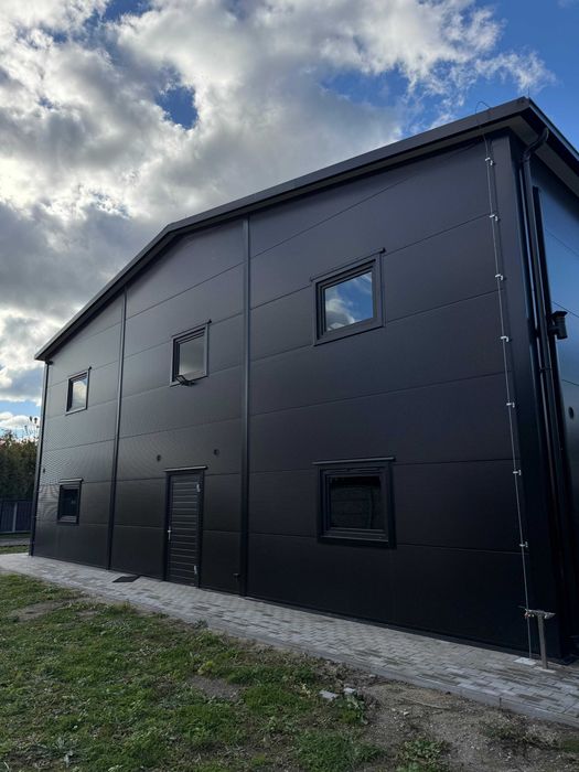 Hala 300 m2 stalowa magazyn warsztat płyta konstrukcja SK SYSTEM