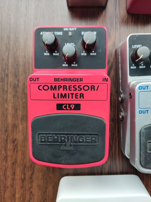 Pedais de efeitos para guitarra