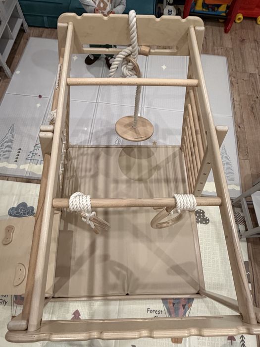 Спортивно-ігровий комплекс від Woodandhearts від 1.5 до 6 років.