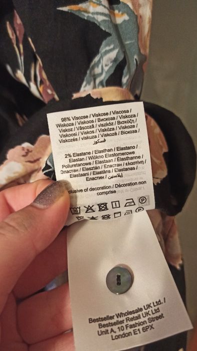 Długa sukienka Only rozmiar M