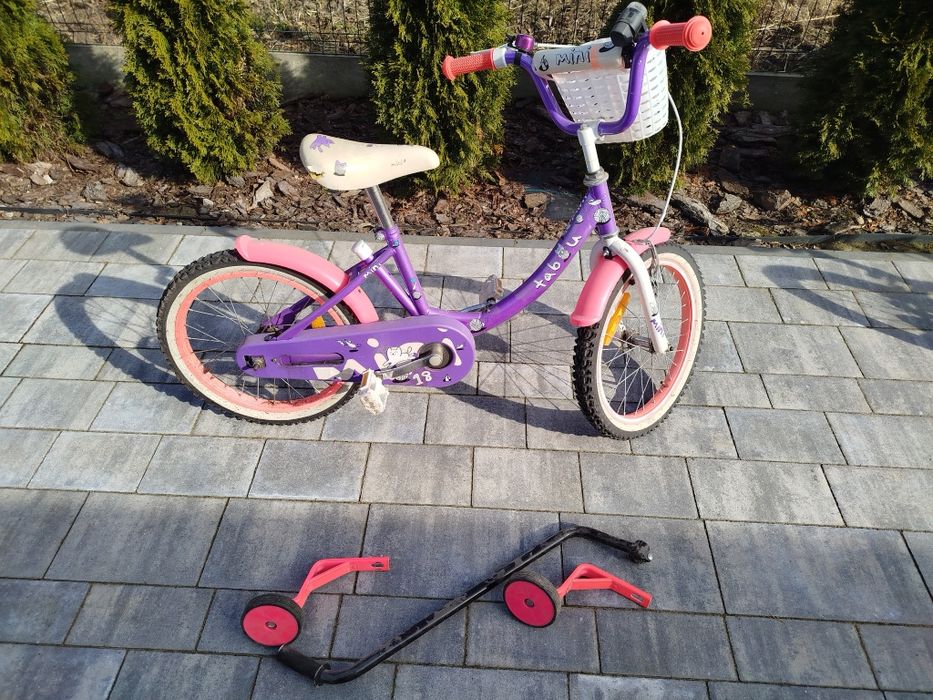 Rower dziewczęcy 18 cali