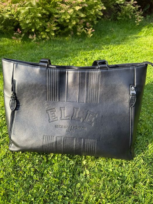 Elegancka skórzana torba podróżna