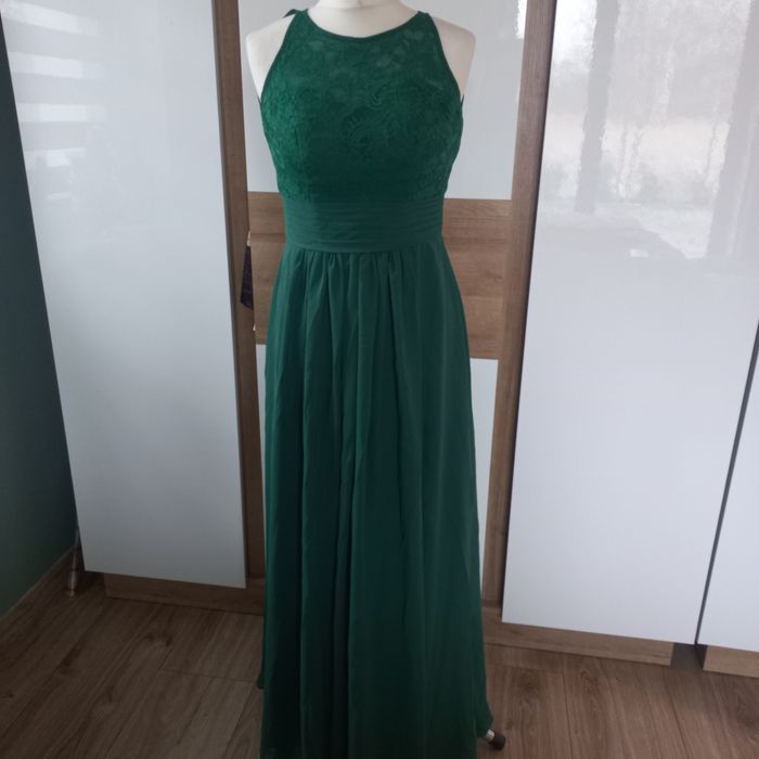 piękna długa sukienka-bal-wesele-36-S/M