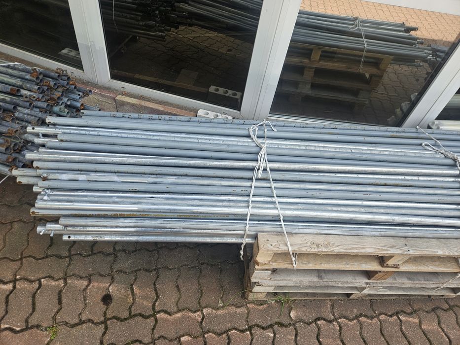 Rurka stalowa 2,32 m, drążek, słupek