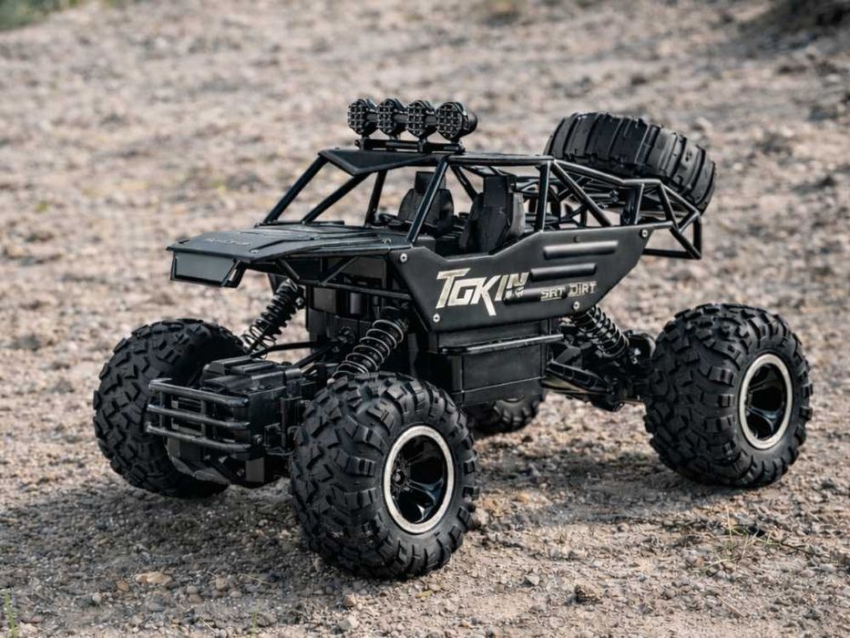 Duże Auto RC 4x4 terenowe Samochód Zdalnie Streowany +Pilot Zasięg 80m