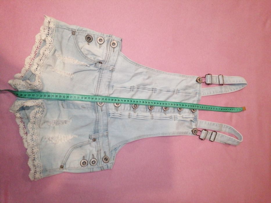 Spodenki na szelkach rozmiar 40
