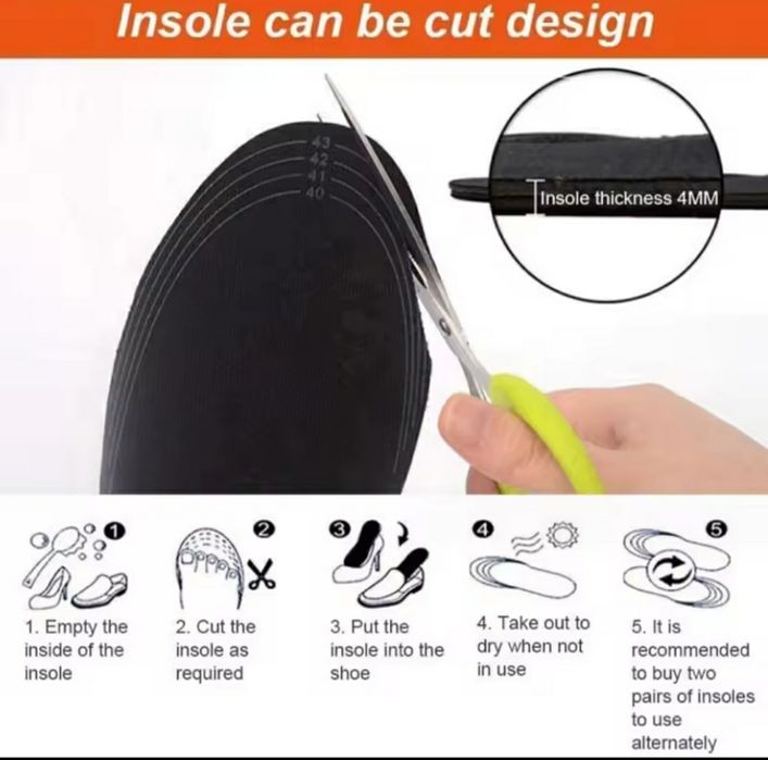 Стельки с электро-подогревом. Нагреваются до 50 °С. Быстро разогревают