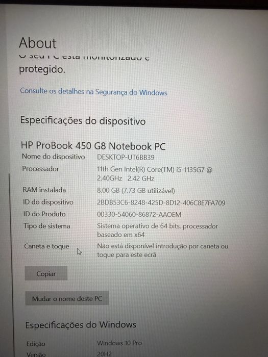 HP Probook 450 G8